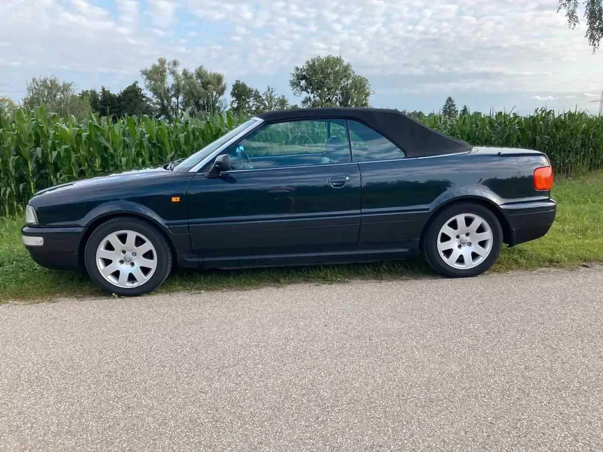 Używany Audi 80 125 KM (91 kW) 2000 Czarny Kabriolet