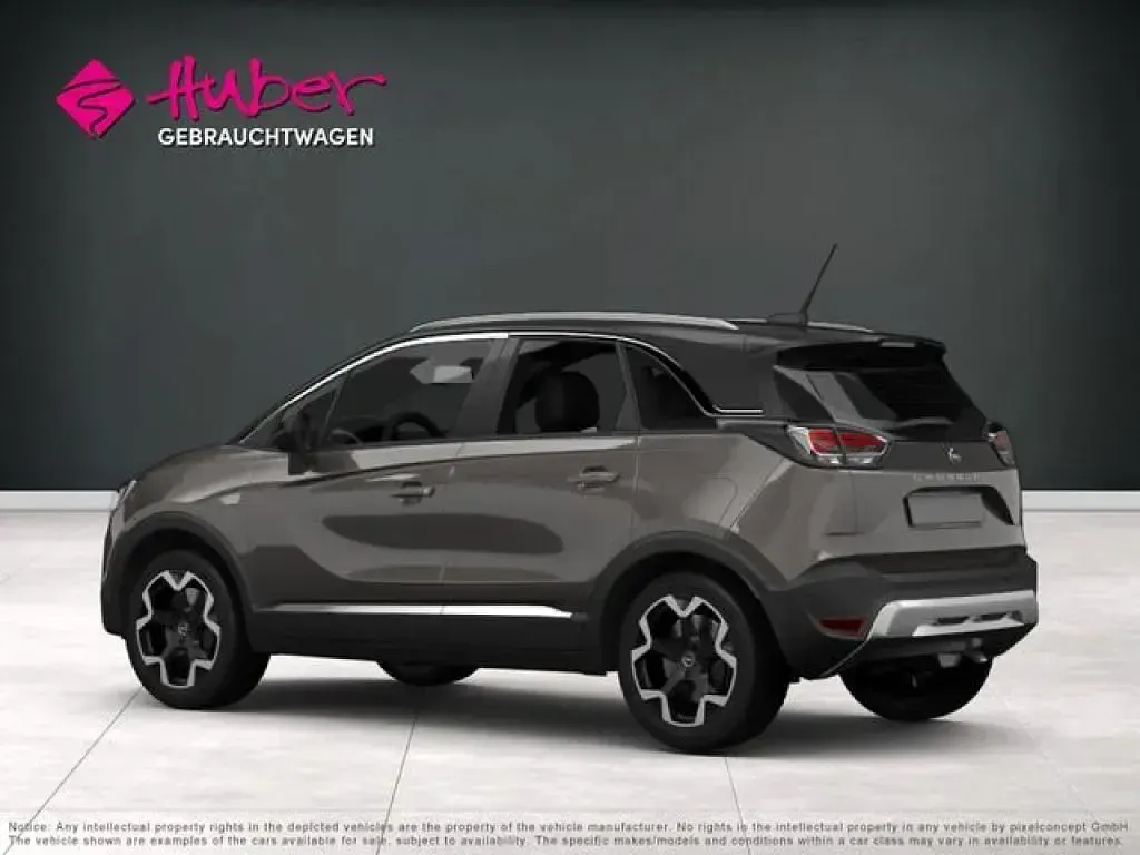 Gebraucht Opel Crossland X Edition 83 PS (61 kW) 2022 Mondstein grau/e:vulkan grau (metallic) SUV