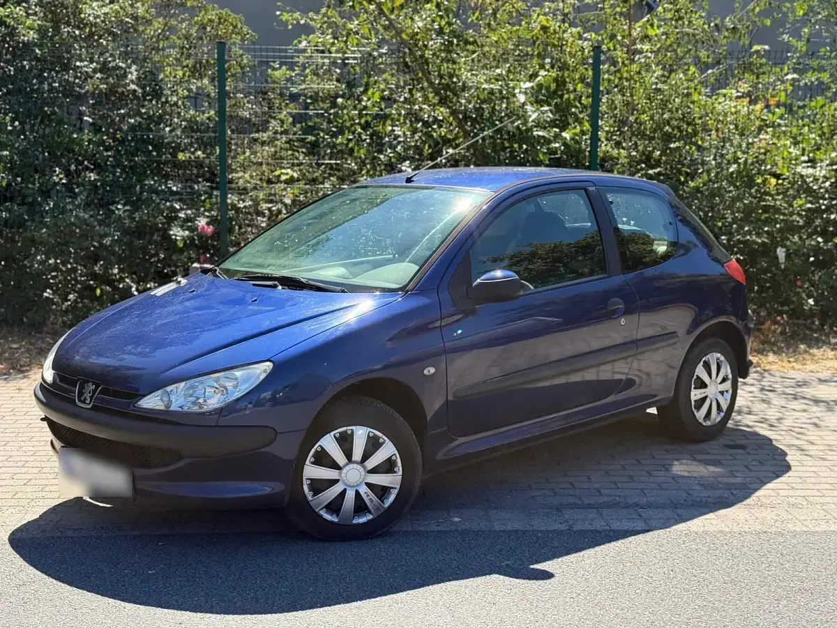 Gebraucht Peugeot 206 55 PS (40 kW) 2005 Blau Kleinwagen