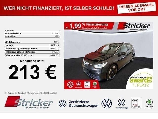Gebraucht VW ID.3 150 kW (204 PS) 2021 Mangangrau metallic Kleinwagen