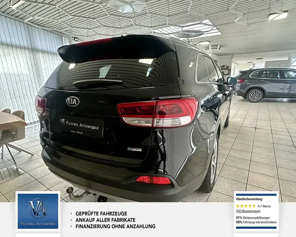 Gebraucht Kia Sorento Platinum Edition 200 PS (147 kW) 2015 (abp) auroraschwarz met SUV