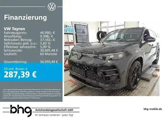 Brugt VW Tayron R-line 193 HK (141 kW) 2025 SUV
