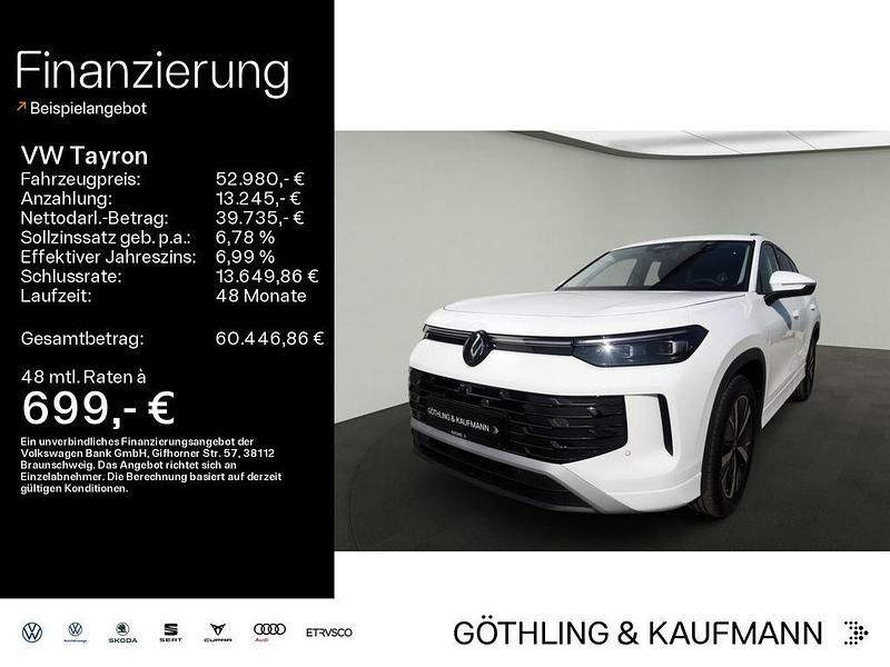 Pure white Neu 2025 VW Tayron Elegance SUV | 52.980 € (Teuer) - Bild 1/4