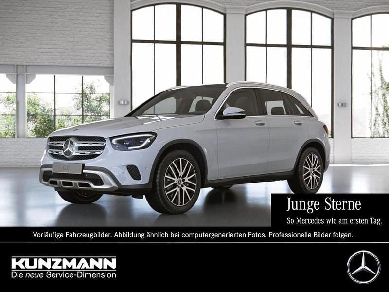 Gebraucht Mercedes GLC400d Exclusive 330 PS (242 kW) 2021 Polarweiss SUV