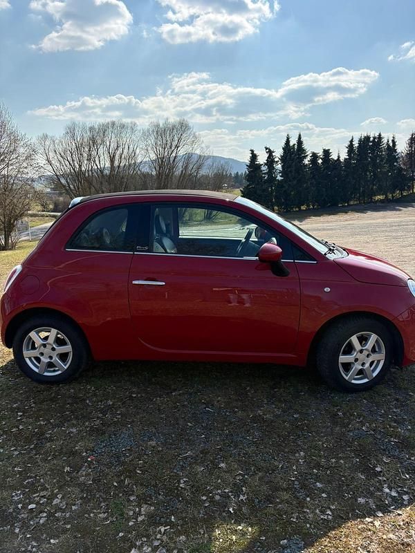 Gebraucht Fiat 500C 68 PS (50 kW) 2012 Rot Cabrio