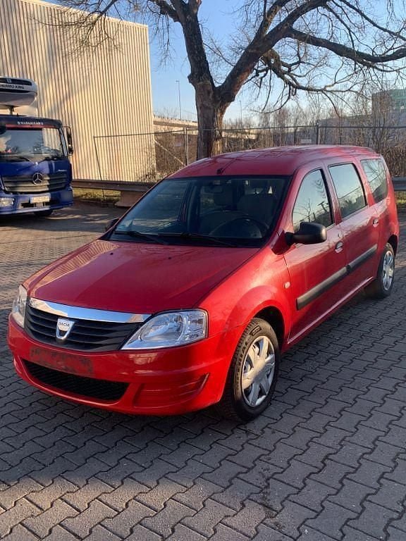 Gebraucht Dacia Logan MCV 75 PS (55 kW) 2009 Rot Kombi