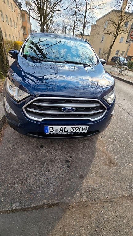 Gebraucht Ford Ecosport Trend 101 PS (74 kW) 2018 Blau SUV
