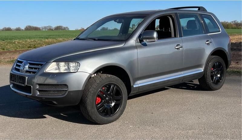 Grau Gebraucht 2004 VW Touareg SUV | 5.499 € (Teuer) - Bild 1/4