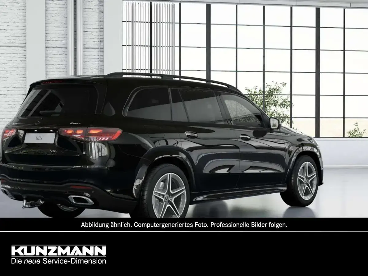 Gebraucht Mercedes GLS350 AMG 313 PS (230 kW) 2025 Obsidianschwarz metallic SUV