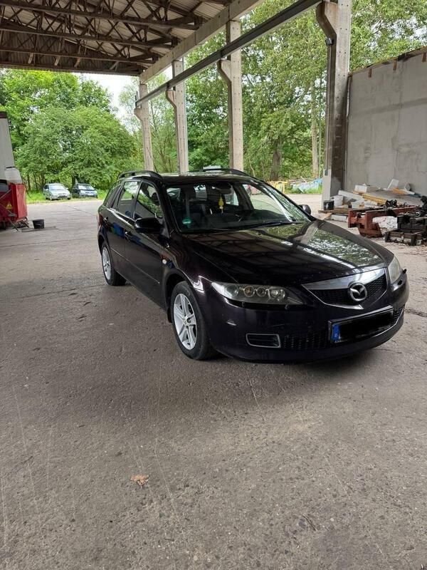 Schwarz Gebraucht 2008 Mazda 6 Kombi | 1.250 € (Superpreis) - Bild 1/4