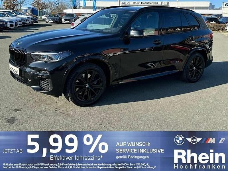 Gebraucht BMW X5 M 530 PS (389 kW) 2022 Black sapphire metallic SUV