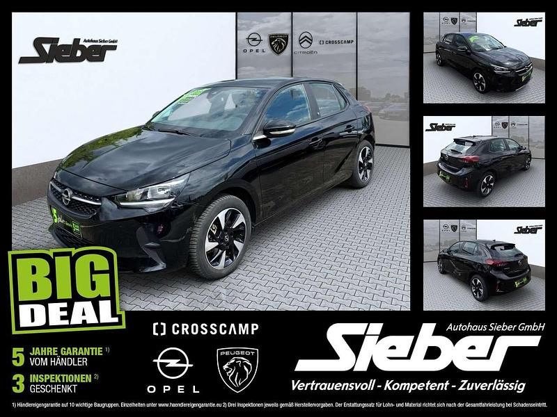 Diamant schwarz/karbon schwarz Gebraucht 2022 Opel Corsa-e Edition Kleinwagen | 12.490 € (Superpreis) - Bild 1/4
