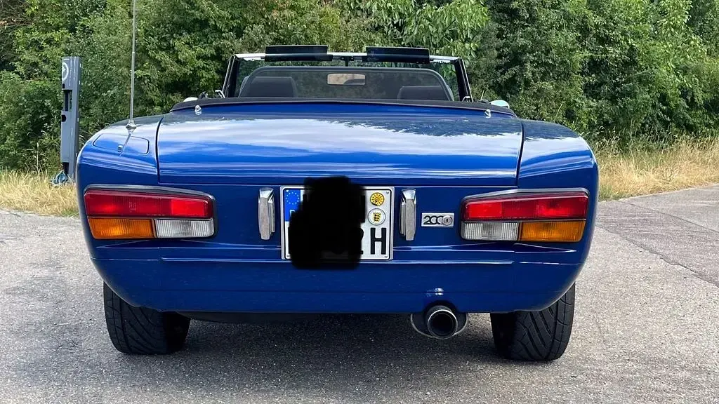 Gebraucht Fiat 124 Spider 110 PS (80 kW) 1979 Blau Cabrio