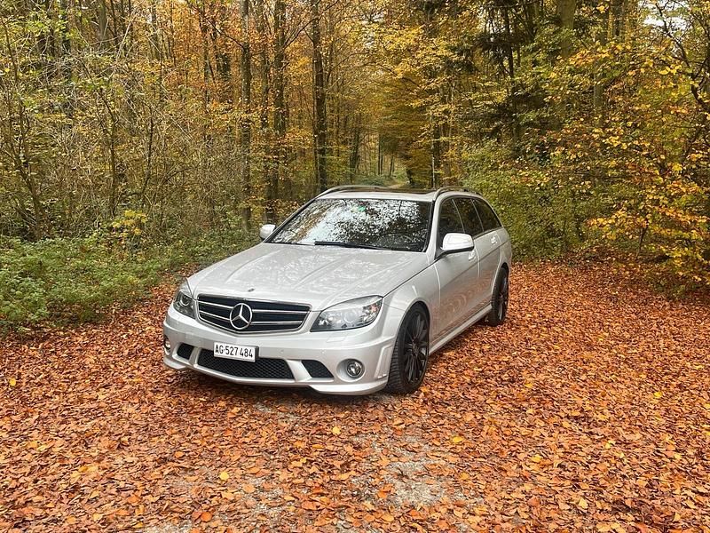 Silber Gebraucht 2008 Mercedes C63 AMG AMG Kombi | 22.500 € - Bild 1/4