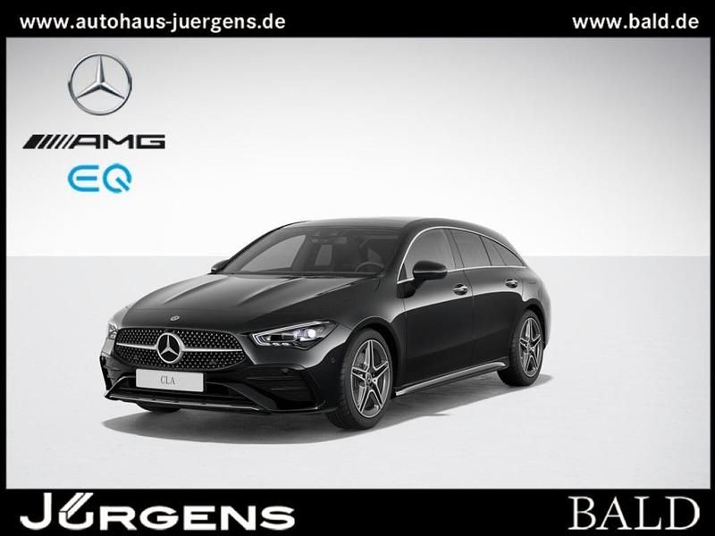 Metalliclack kosmosschwarz Gebraucht 2024 Mercedes CLA200 Shooting Brake AMG Kombi | 34.680 € - Bild 1/4