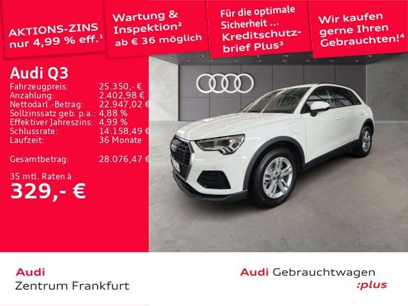 Ibisweiß Gebraucht 2022 Audi Q3 Sport SUV | 25.350 € (Fairer Preis) - Bild 1/3