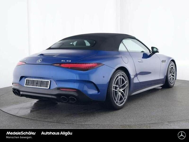 Gebraucht Mercedes SL43 AMG AMG 381 PS (280 kW) 2023 Lack spektralblau (metallic) Cabrio