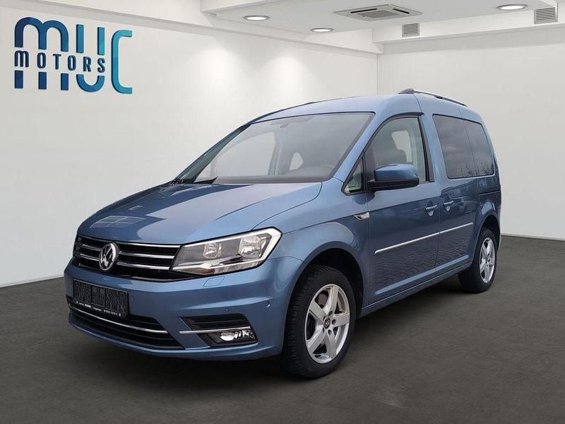Acapulcoblau metallic Gebraucht 2020 VW Caddy Highline Van / Kleinbus | 22.580 € (Fairer Preis) - Bild 1/4
