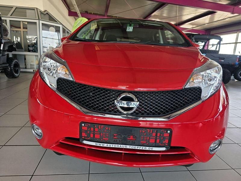 Second-hand Nissan Note Acenta 80 CP (58 kW) 2016 Roșu Hatchback