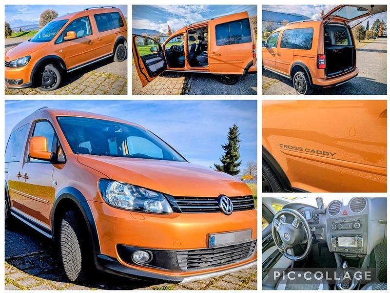 Orange Gebraucht 2013 VW Caddy Van / Kleinbus | 14.449 € (Teuer) - Bild 1/4