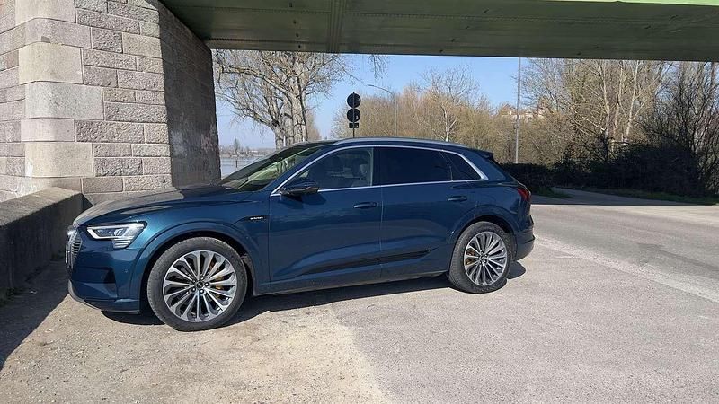 Gebraucht Audi e-tron Advanced 230 kW (313 PS) 2020 Blau SUV
