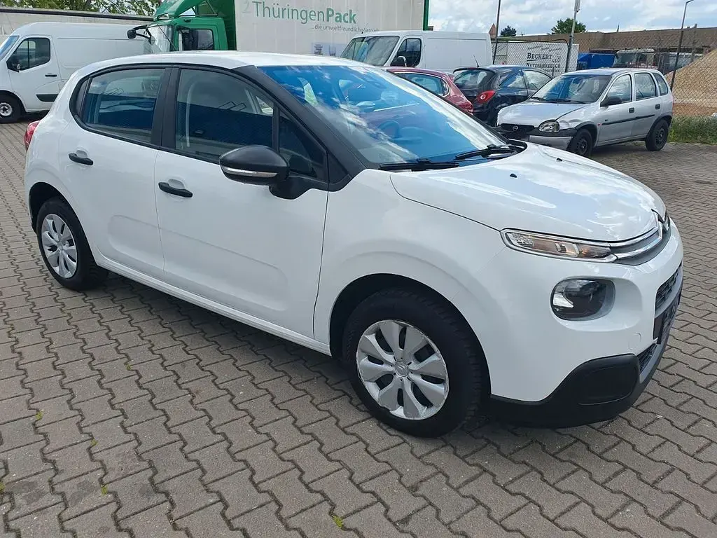 Gebraucht Citroën C3 Live 68 PS (50 kW) 2018 Weiß Kleinwagen