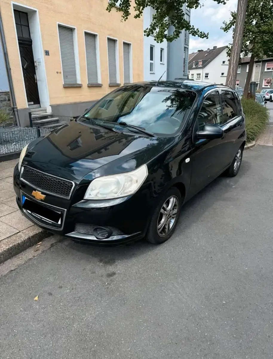 Gebraucht Chevrolet Aveo 84 PS (61 kW) 2009 Schwarz Kleinwagen