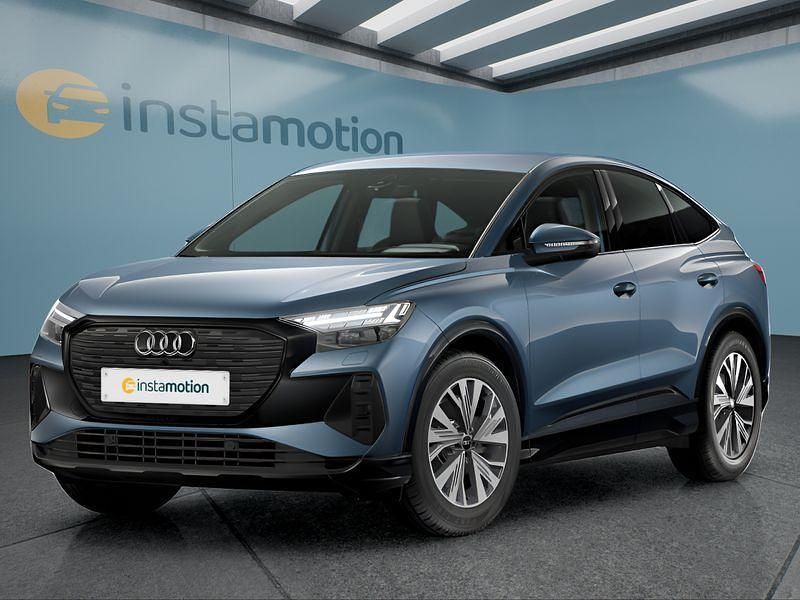 Blau Gebraucht 2025 Audi Q4 e-tron SUV | 43.949 € - Bild 1/4