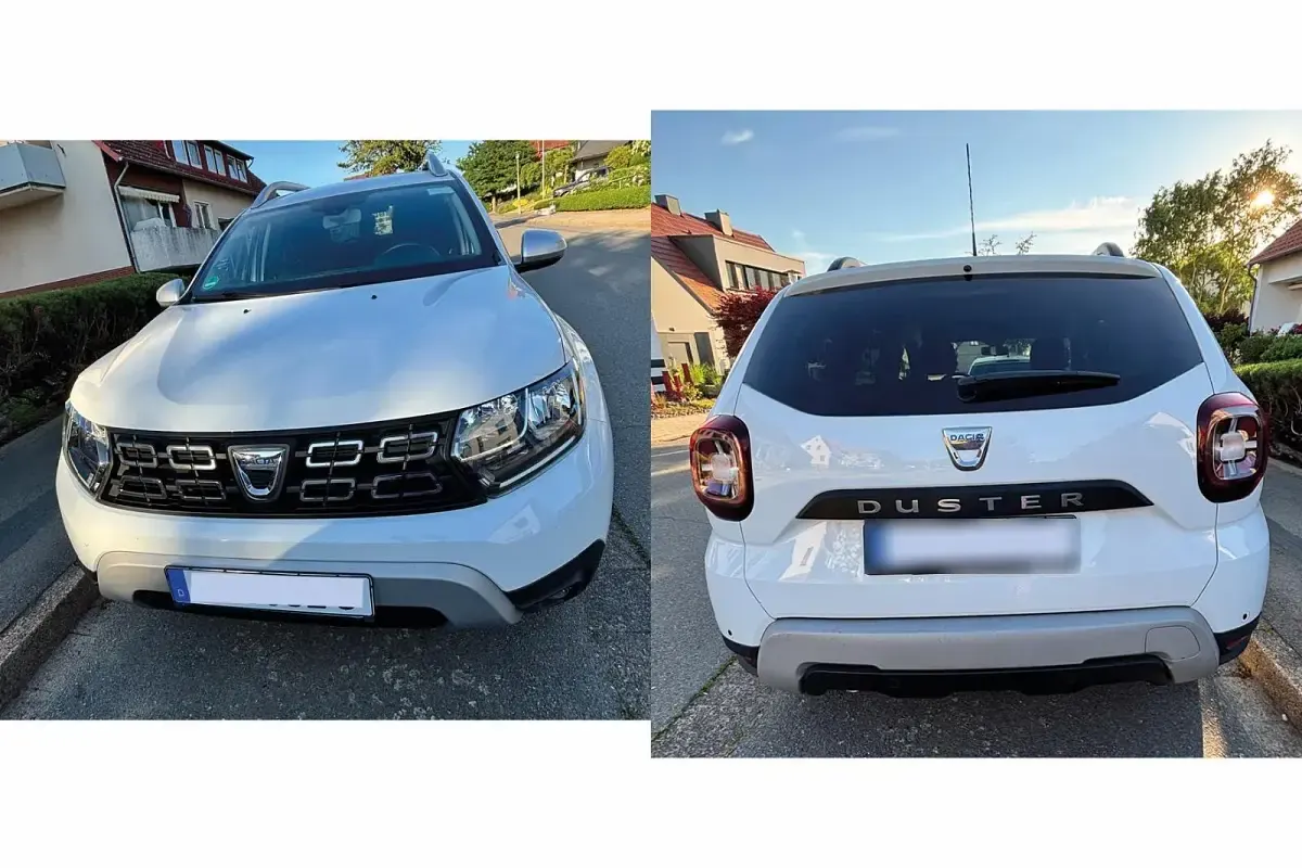 Gebraucht Dacia Duster 115 PS (84 kW) 2018 Weiß SUV