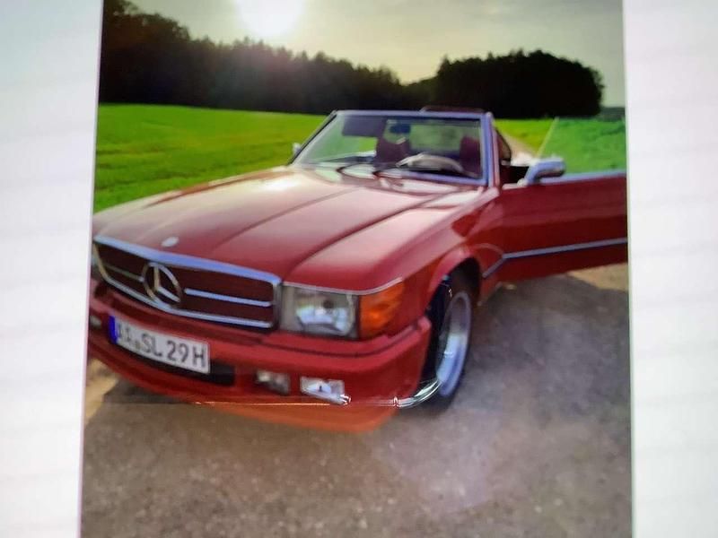 Rot Gebraucht 1975 Mercedes SL280 Cabrio | 29.999 € - Bild 1/4