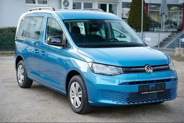Neu VW Caddy Life 116 PS (85 kW) 2026 Blau Van / Kleinbus