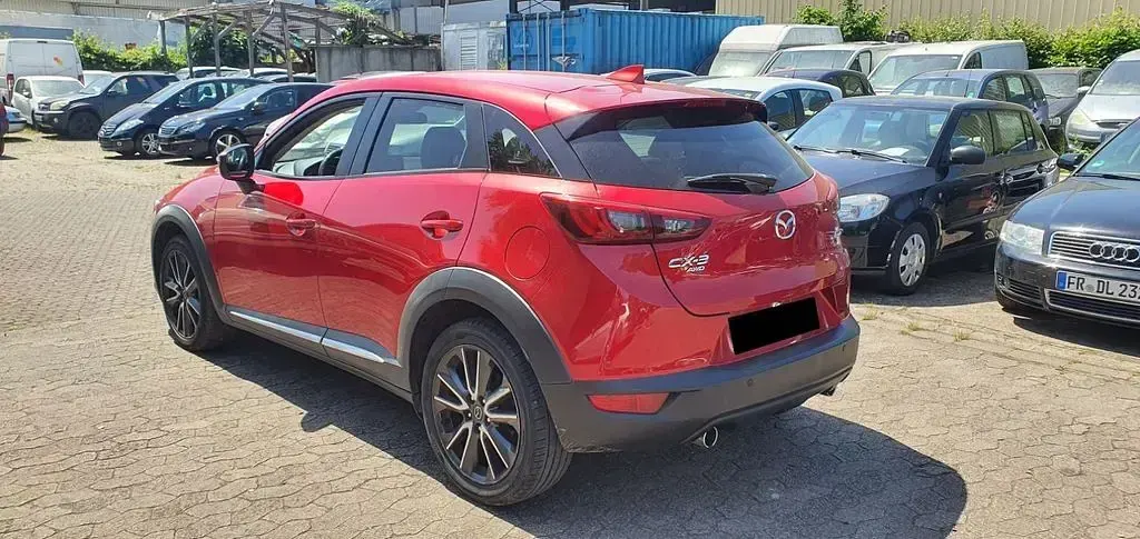 Gebraucht Mazda CX-3 Sports-Line 105 PS (77 kW) 2015 Rot SUV