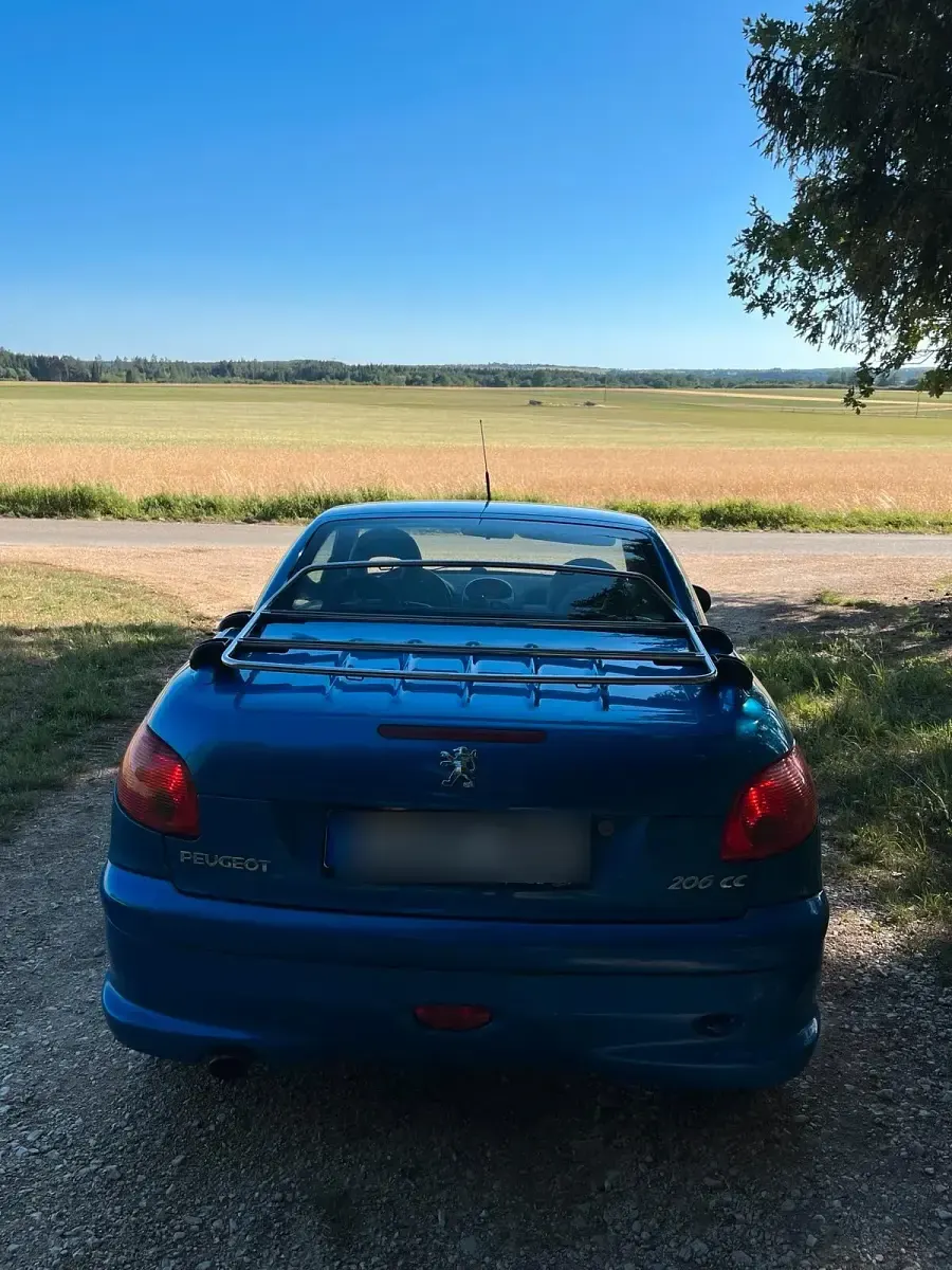 Gebraucht Peugeot 206 CC 136 PS (100 kW) 2004 Blau Cabrio