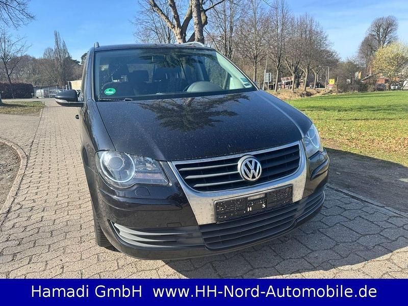 Gebraucht VW Touran Freestyle 105 PS (77 kW) 2009 Schwarz Van / Kleinbus