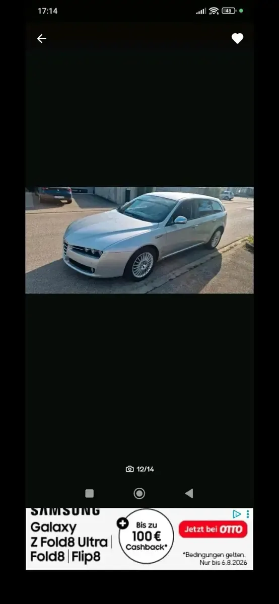 Gebraucht Alfa Romeo 159 185 PS (136 kW) 2007 Silber Kombi