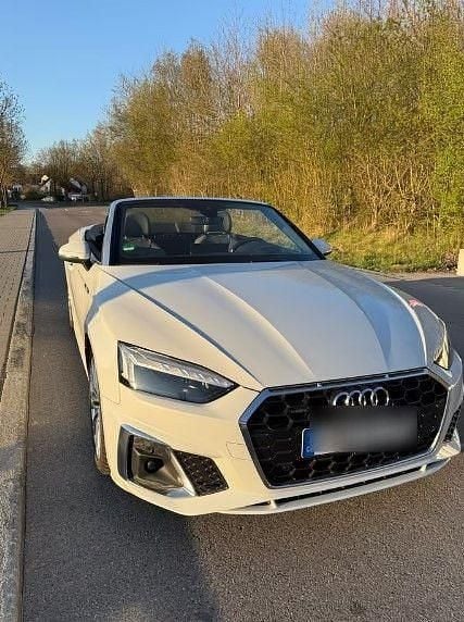 Gebraucht Audi A5 Cabriolet S-Line 190 PS (139 kW) 2020 Weiß Cabrio