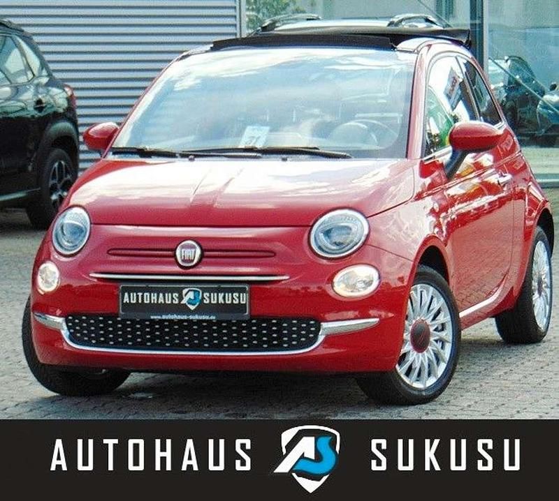 Rosso corsa/sfrontato/argilla/ Gebraucht 2022 Fiat 500C Red Cabrio | 10.990 € (Guter Preis) - Bild 1/4