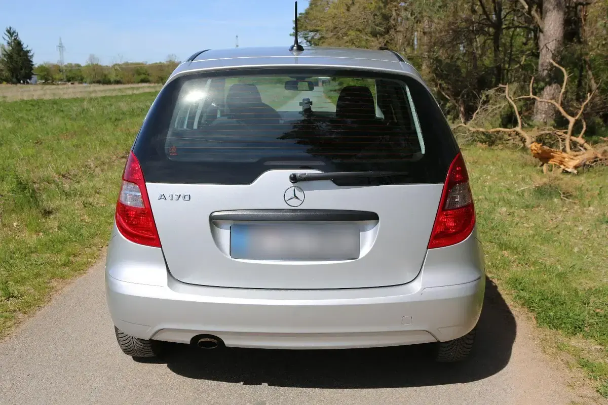 Gebraucht Mercedes A170 Avantgarde 116 PS (85 kW) 2008 Silber Van / Kleinbus