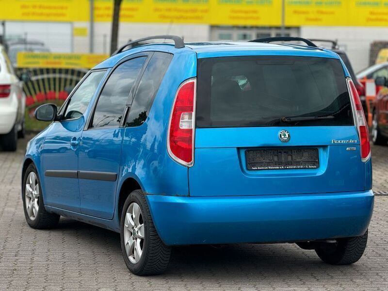 Gebraucht Skoda Roomster Style 105 PS (77 kW) 2008 Blau Van / Kleinbus