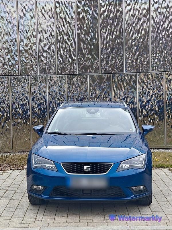 Second-hand Seat Leon 110 CP (80 kW) 2015 Albastru Break