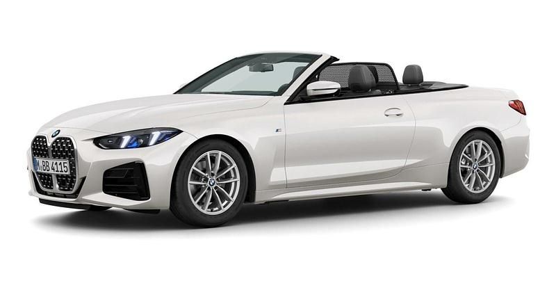 Weiß Gebraucht 2025 BMW 430 Cabriolet Comfort Edition Cabrio | 56.754 € - Bild 1/4