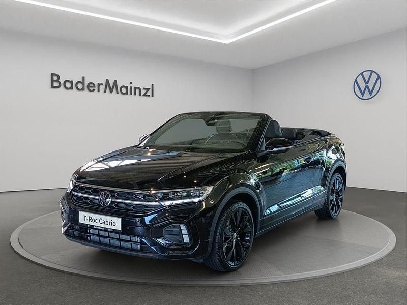 Schwarz Neu 2025 VW T-Roc Cabriolet R-line Cabrio | 53.925 € - Bild 1/4