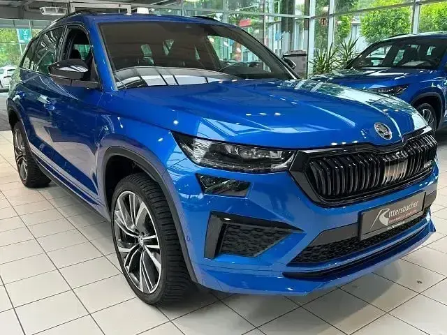 Gebraucht Skoda Kodiaq RS 245 PS (180 kW) 2024 Blau SUV
