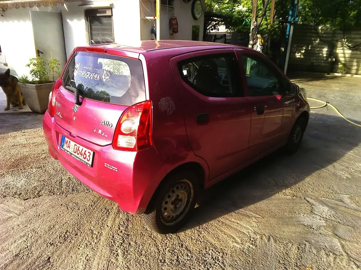 Gebraucht Suzuki Alto 69 PS (50 kW) 2009 Rot Kleinwagen