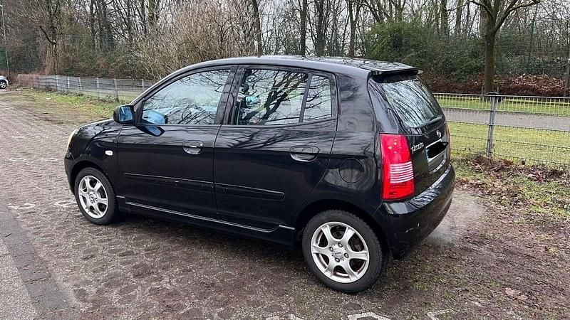 Gebraucht Kia Picanto 65 PS (47 kW) 2008 Schwarz Kleinwagen
