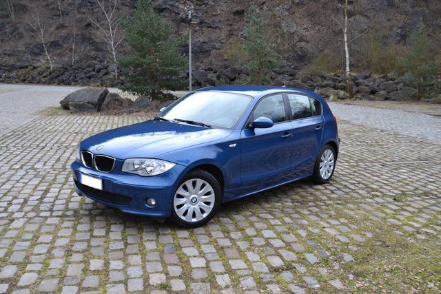 Gebraucht BMW 116 116 PS (85 kW) 2005 Blau metallic Kleinwagen