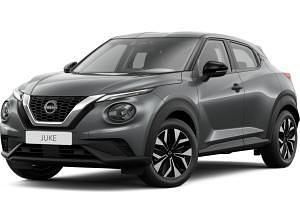 Neu Nissan Juke Acenta 114 PS (83 kW) 2025 Grau (graphitgraumetallic) SUV