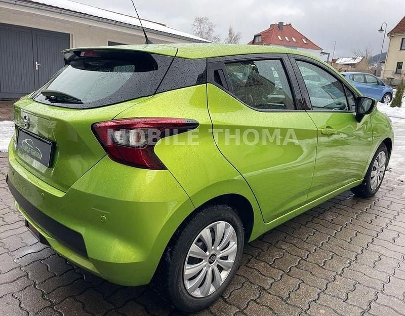 Grün Gebraucht 2018 Nissan Micra Acenta Limousine | 10.300 € (Fairer Preis) - Bild 1/4