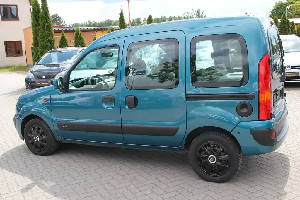 Gebraucht Renault Kangoo Expression 65 PS (47 kW) 2003 Blau Van / Kleinbus
