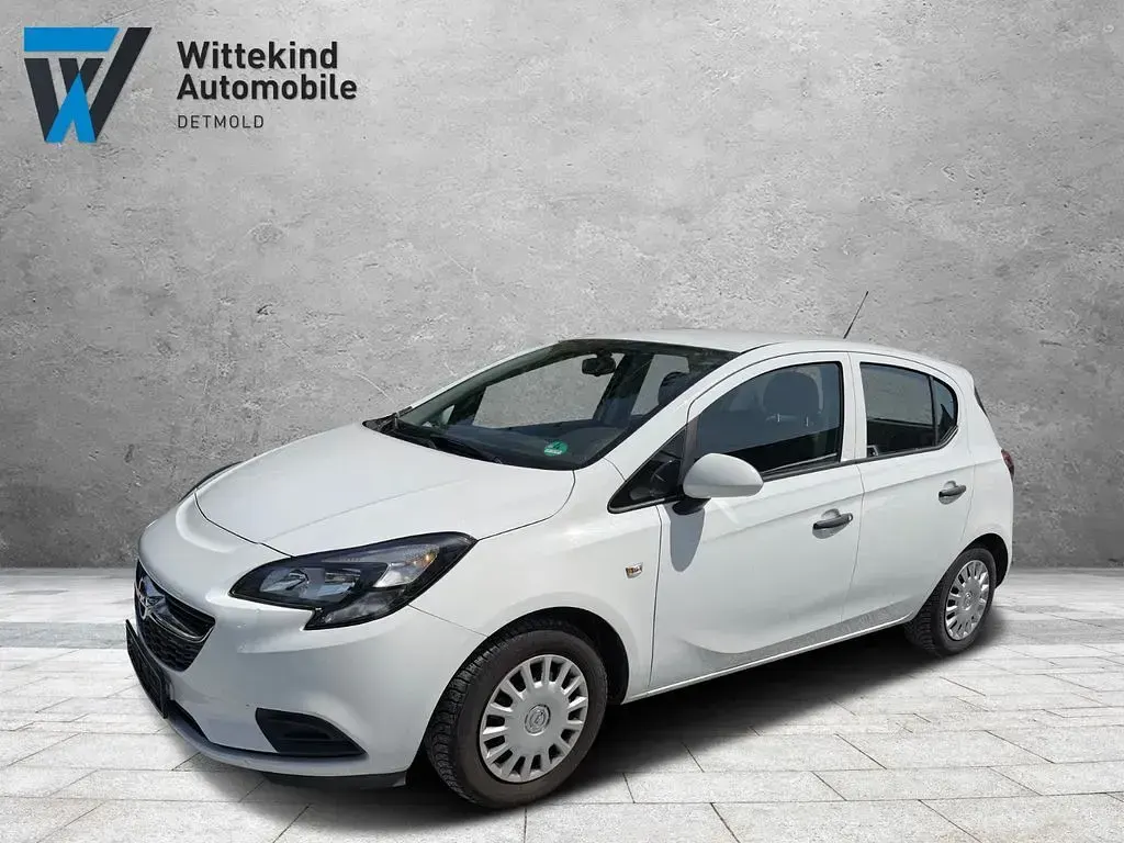Gebraucht Opel Corsa Selection 69 PS (50 kW) 2016 Weiß Kleinwagen